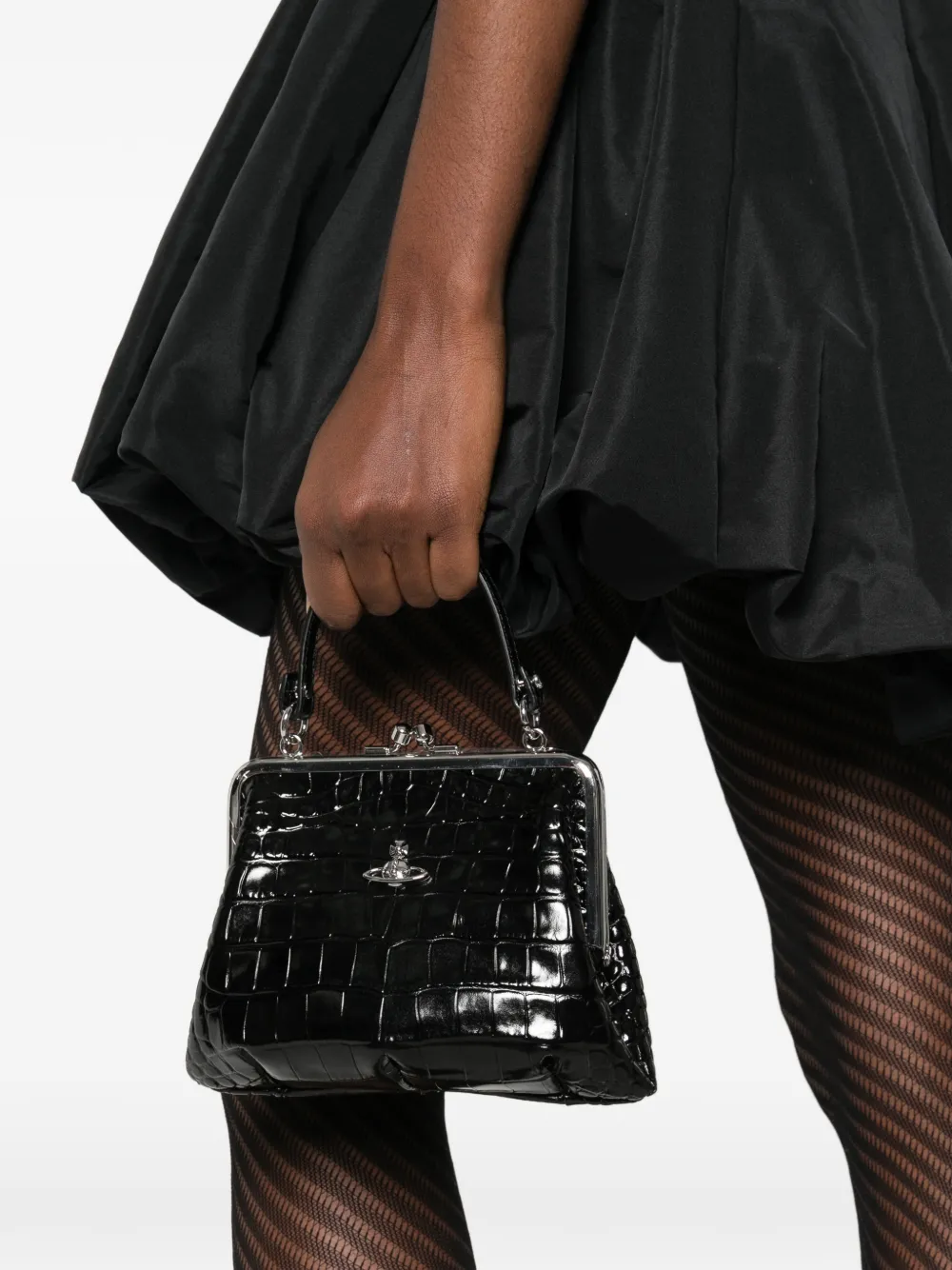 Vivienne Westwood Clutch Granny Frame | Preto | FARFETCH BR