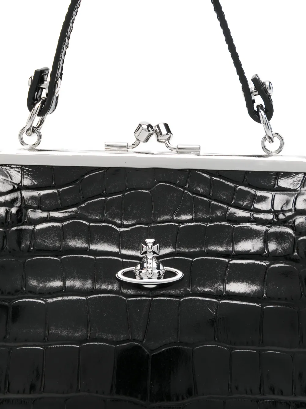Vivienne Westwood Clutch Granny Frame | Preto | FARFETCH BR