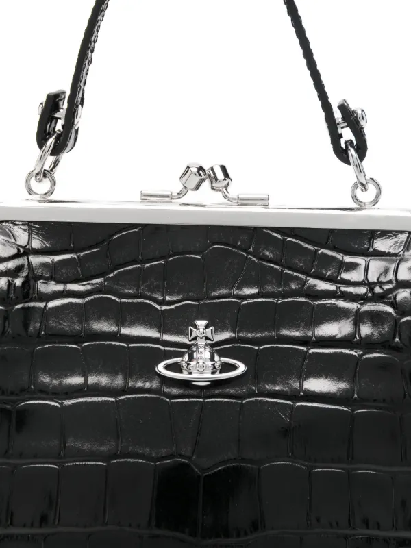 Vivienne Westwood Clutch Granny Frame | Preto | FARFETCH BR
