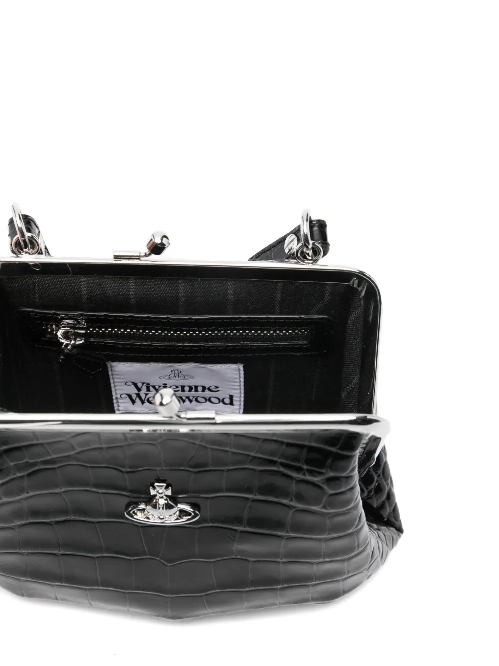 Vivienne Westwood Clutch Granny Frame | Preto | FARFETCH BR