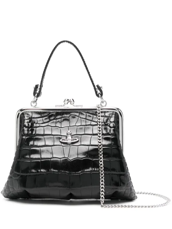 Vivienne Westwood Clutch Granny Frame | Preto | FARFETCH BR