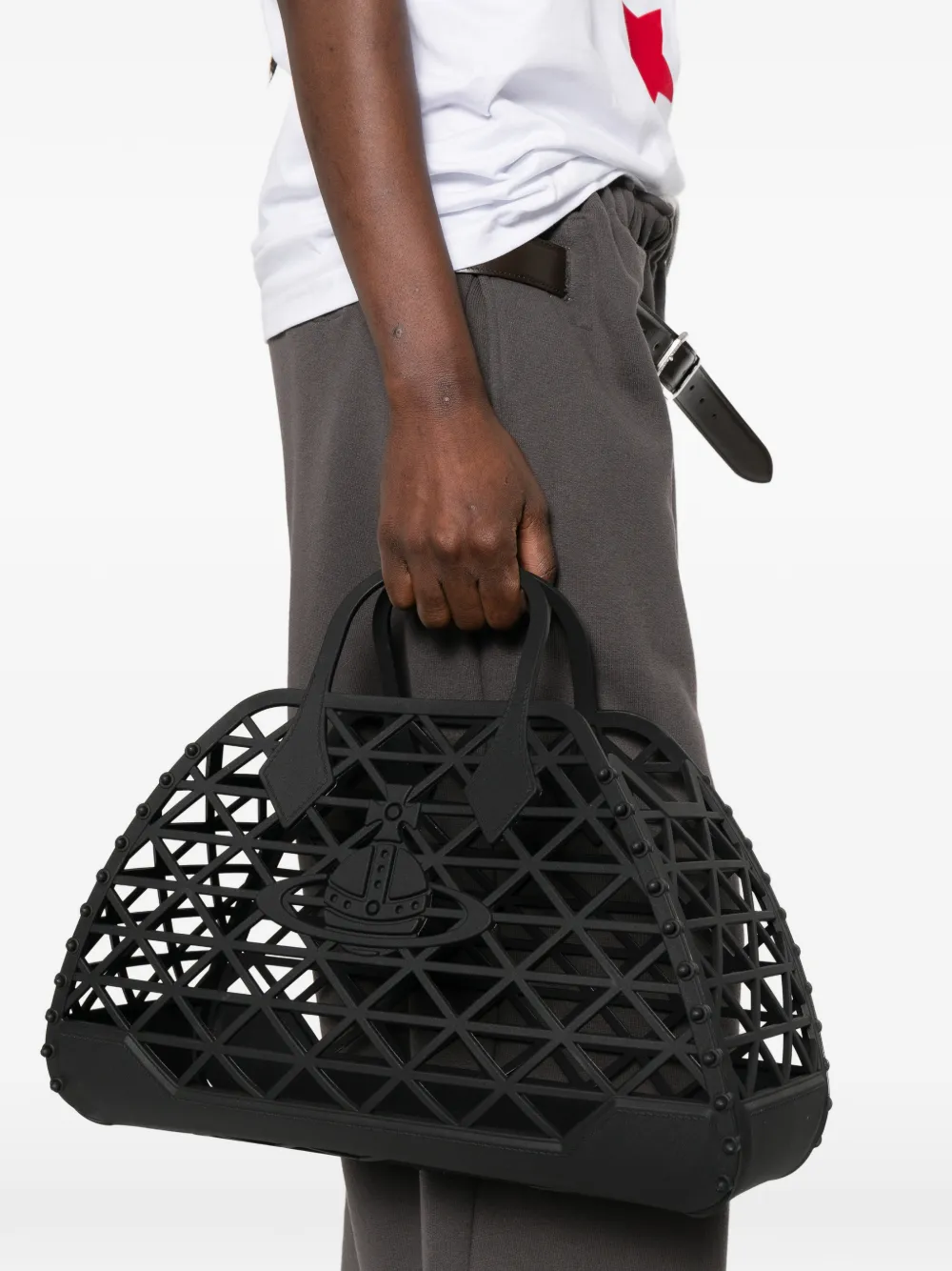 Vivienne Westwood röntgenfoto shopper Zwart