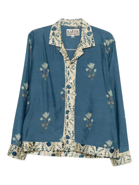 Kartik Research floral-print shirt