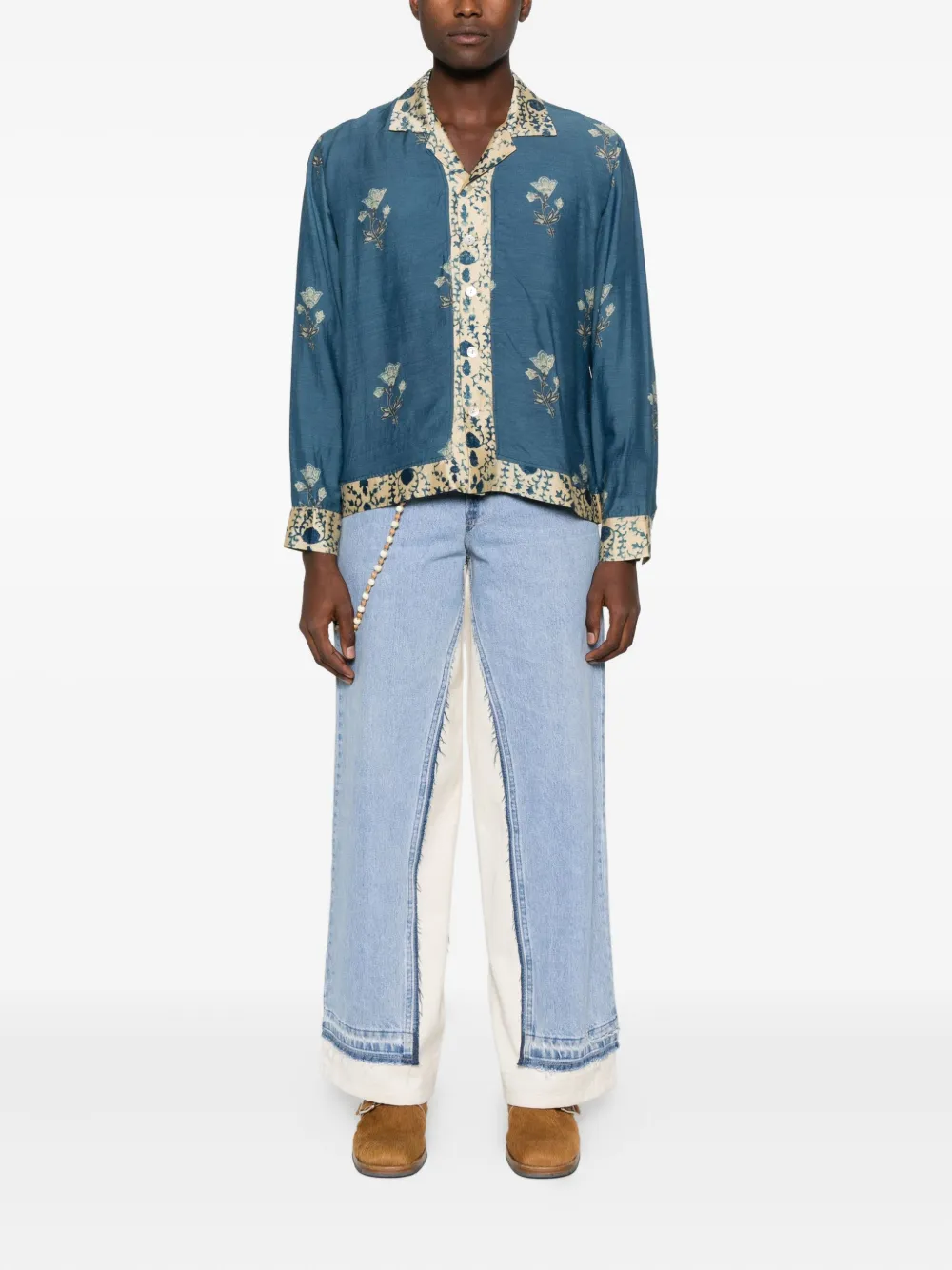 Kartik Research floral-print shirt | Image 2
