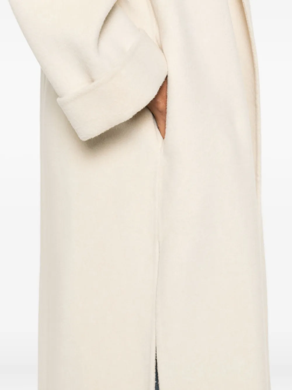 Erika Cavallini Oversized jas Beige