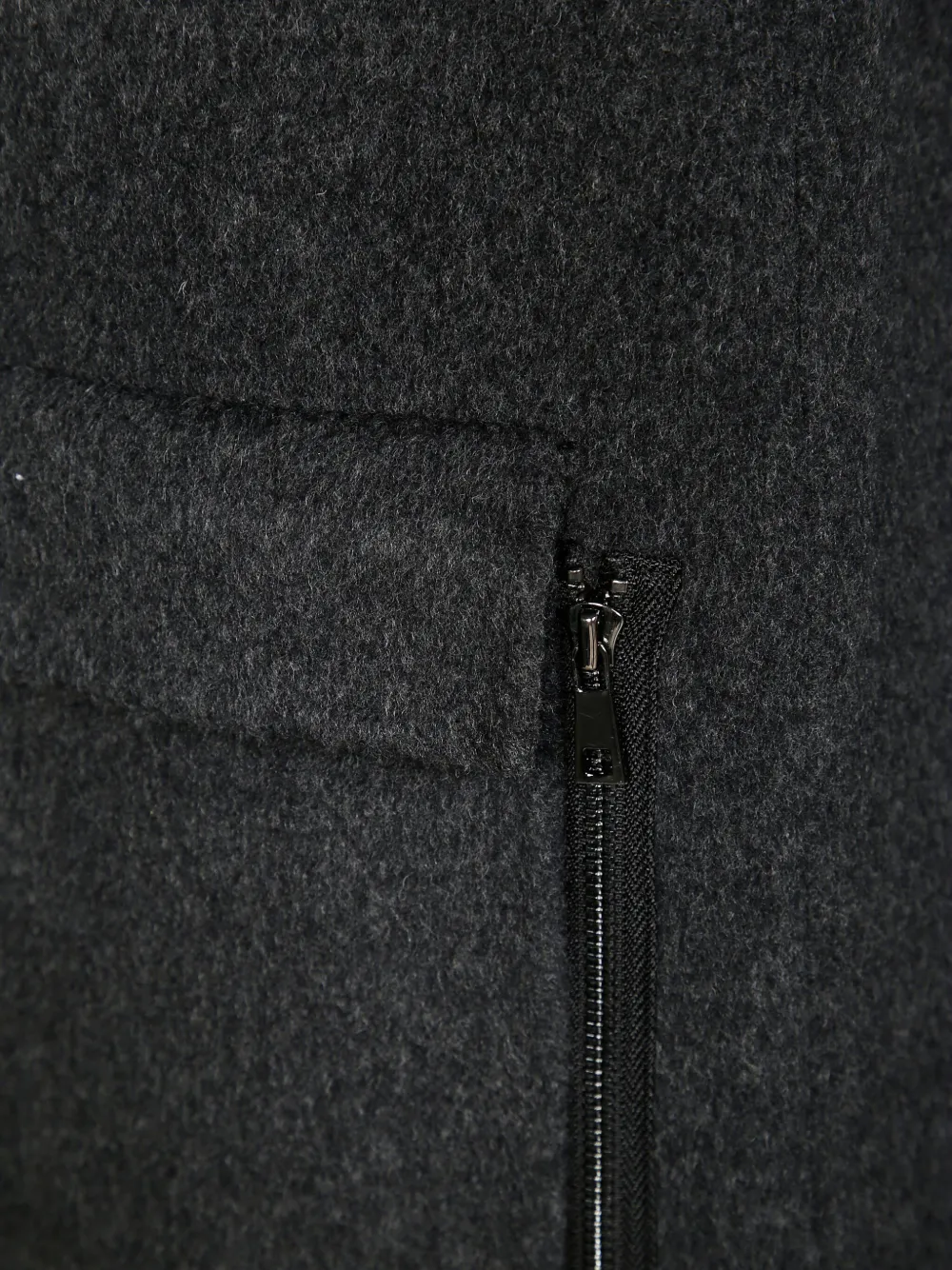 P.a.r.o.s.h Hooded Pocket Gilet In Gray