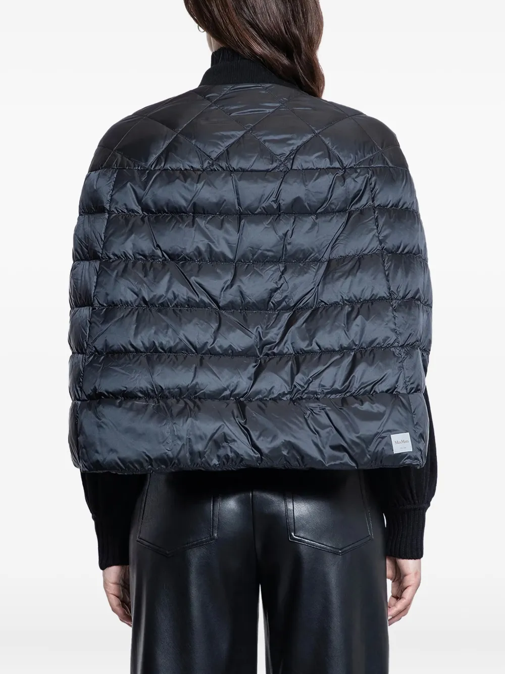 'S Max Mara Gewatteerde cape Blauw