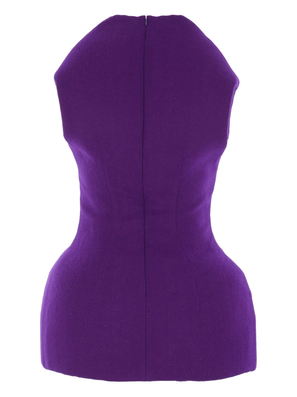 Duran Lantink harris tweed padded dress - Paars