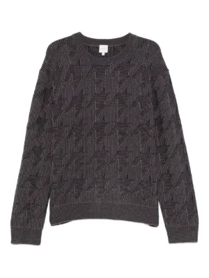 KAMIYA cable-knit Distressed Sweater | Black | FARFETCH