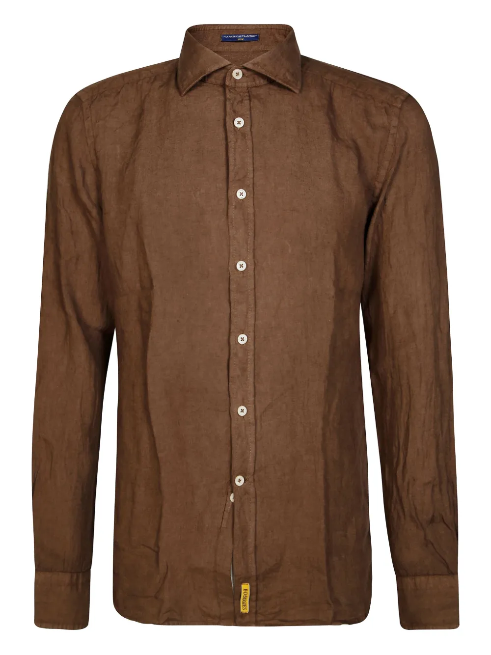 B.D. Baggies camisa con botones | marrón | Image 1