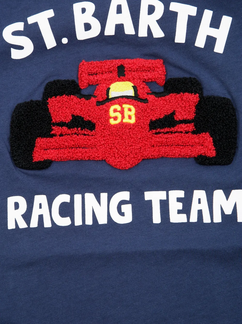 Mc2 Saint Barth Racing Team T-shirt In Blue