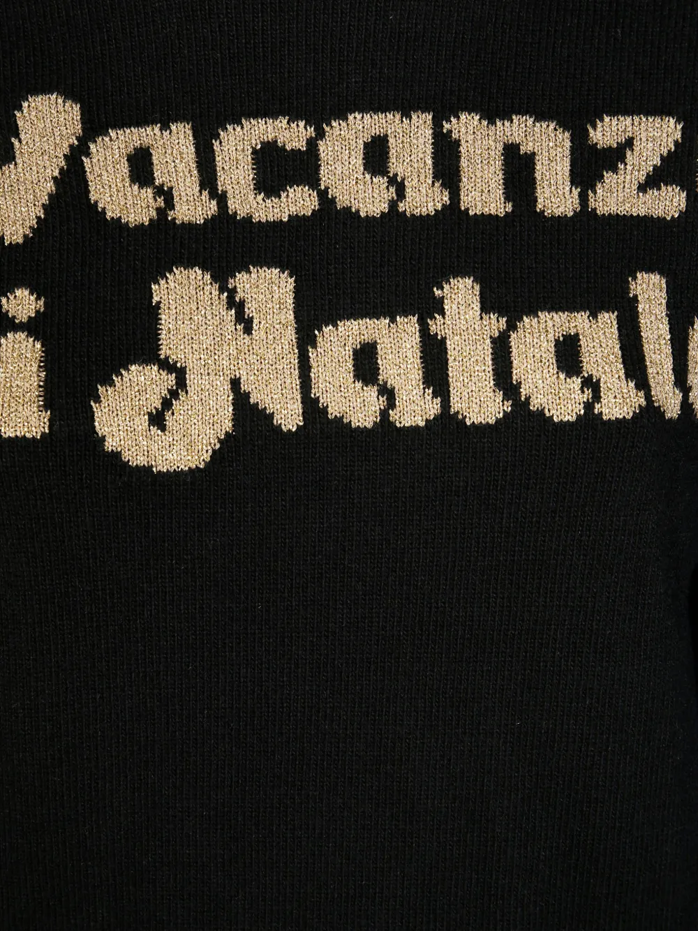 Mc2 Saint Barth Round-neck Sweater In Black