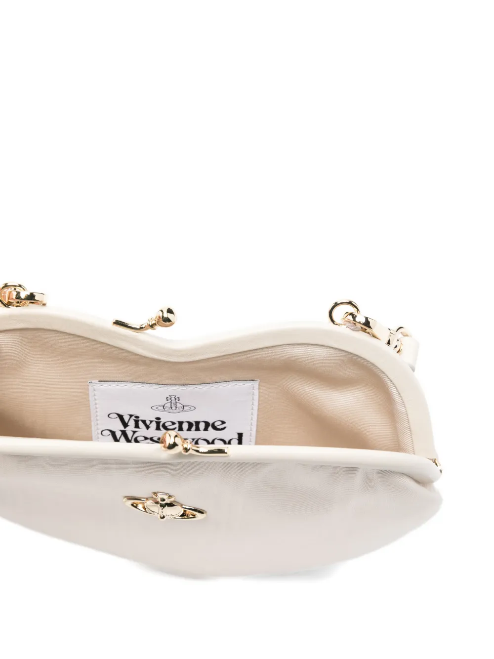 Vivienne Westwood Belle Heart Mini Bag | White | FARFETCH