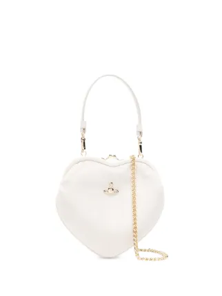 Vivienne Westwood Belle Heart Mini Bag | White | FARFETCH