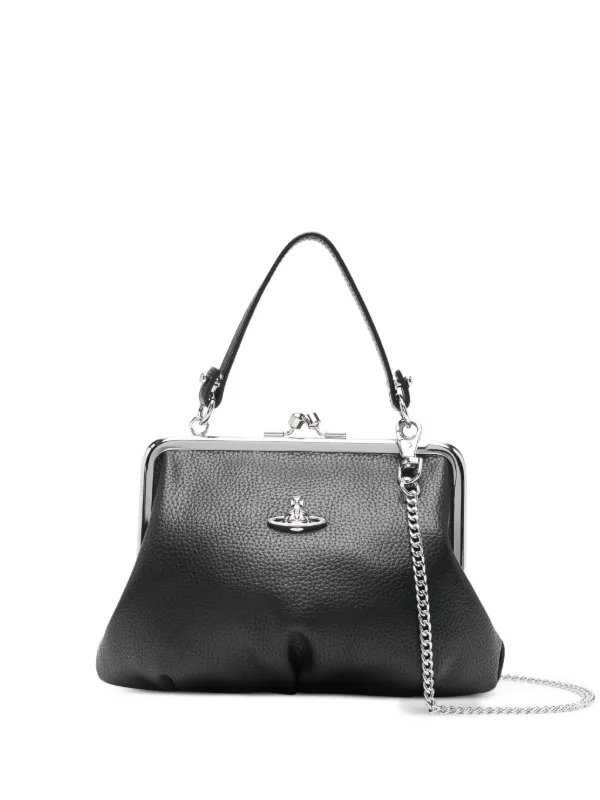 VivienneWestwood オーブ かぎ編み ミニハンドバッグ ミラー付属 VivienneWestwood オーブ かぎ編み ミニハンドバッグ ミラー付属