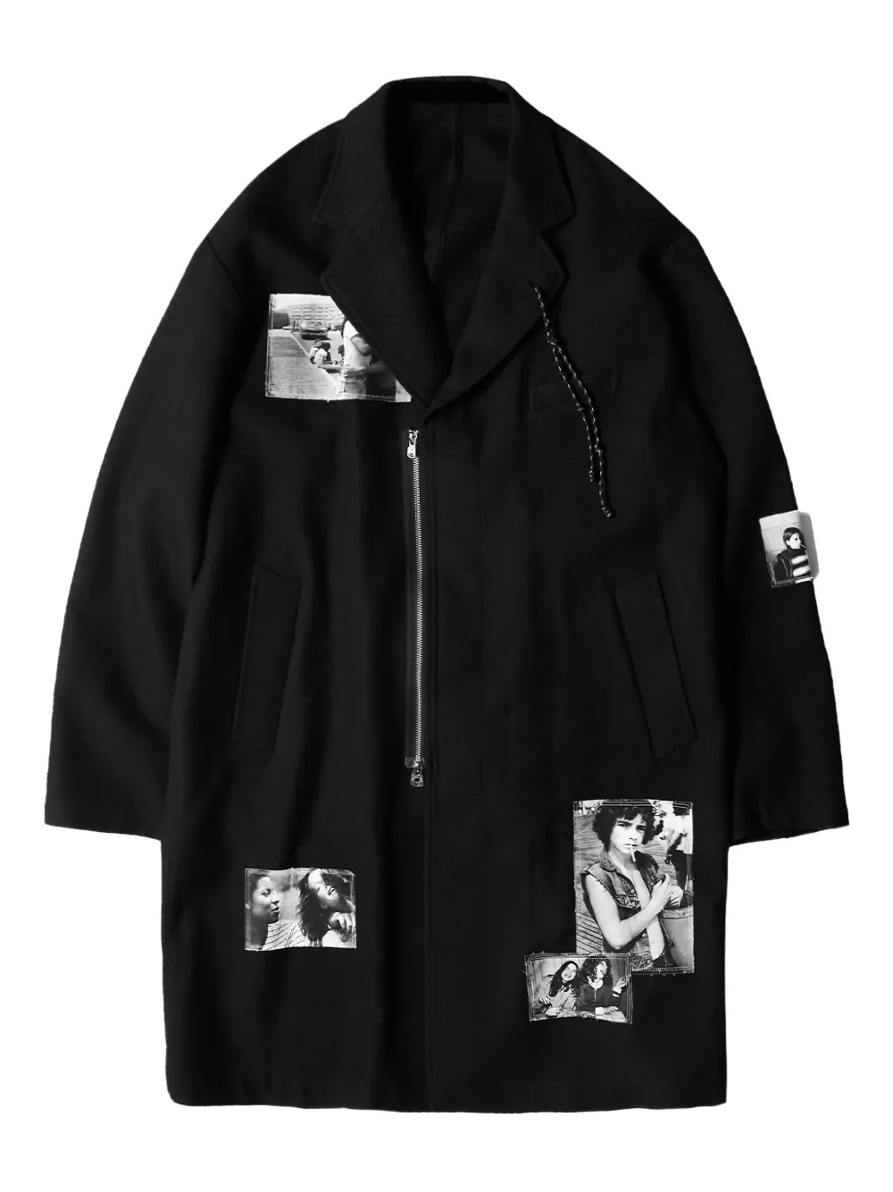 Takahiromiyashita The Soloist Doctor single-breasted coat - ブラック Takahiromiyashita The Soloist Doctor single-breasted coat - ブラック