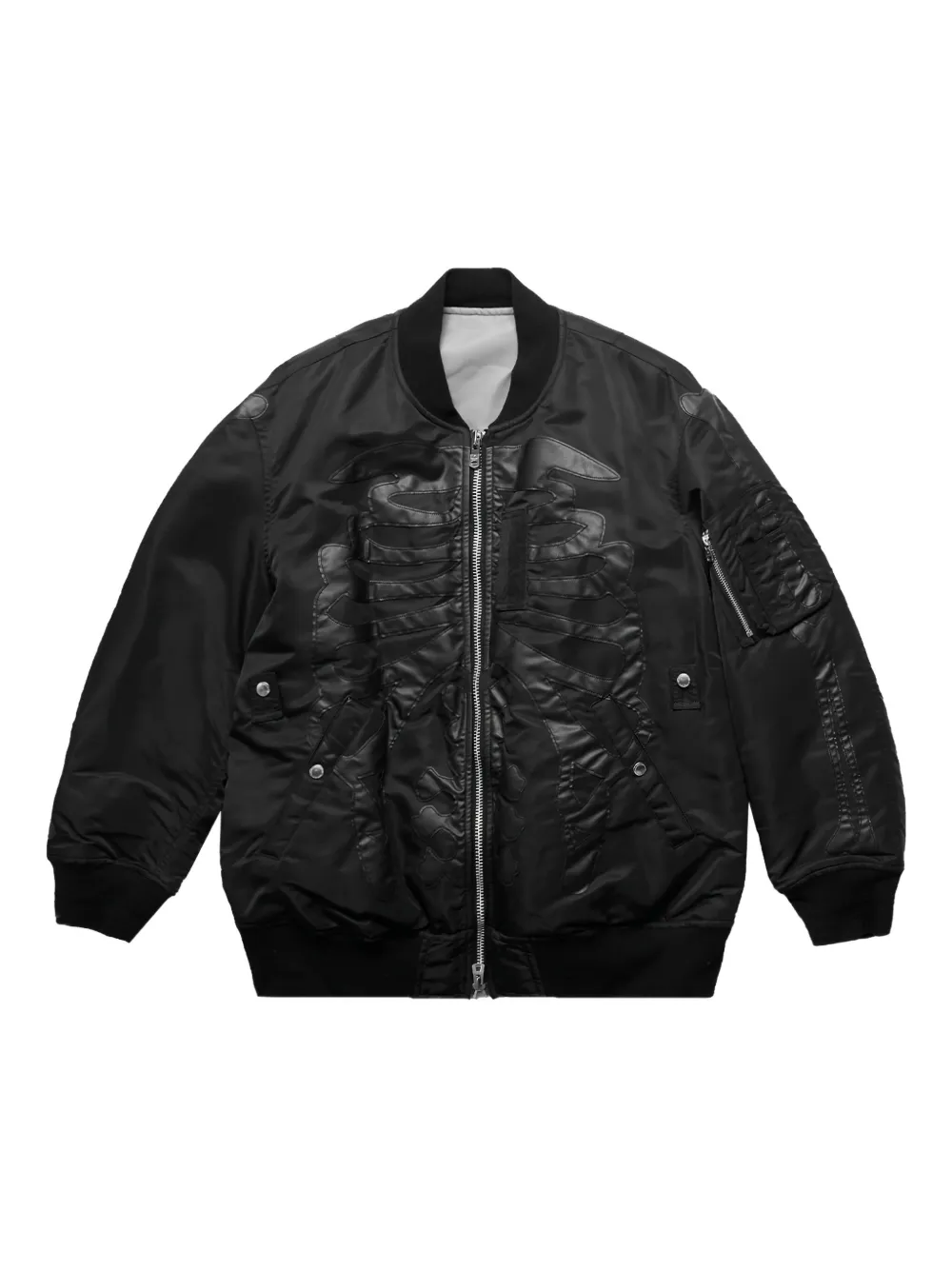 Takahiromiyashita The Soloist zip-up bomber jacket - ブラック Takahiromiyashita The Soloist zip-up bomber jacket - ブラック