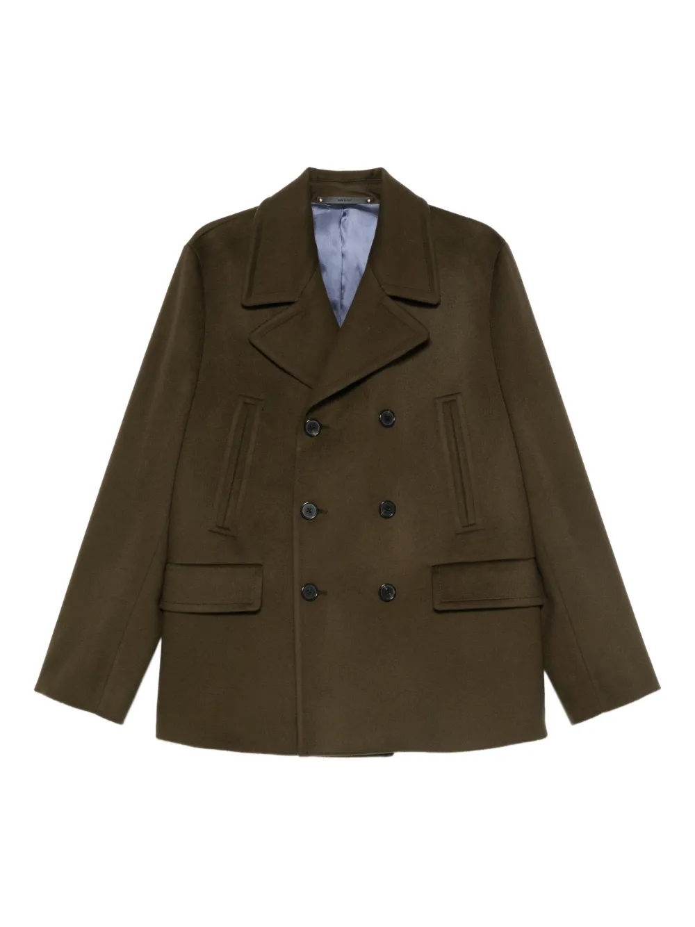 Paul Smith double-breasted coat | Green | Image 1