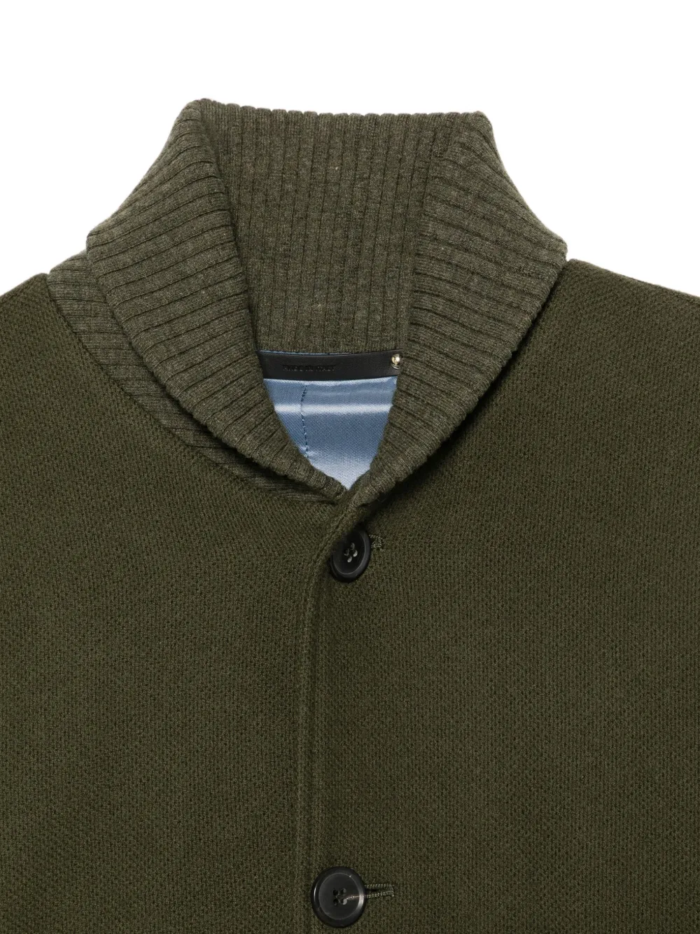 Paul Smith Vest met sjaalkraag Groen