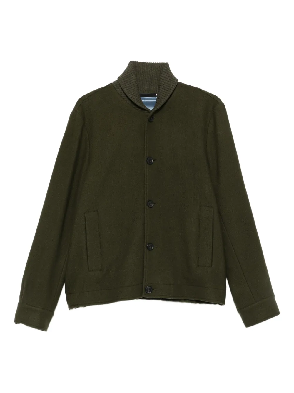 Paul Smith shawl-collar button-up cardigan | Green | Image 1