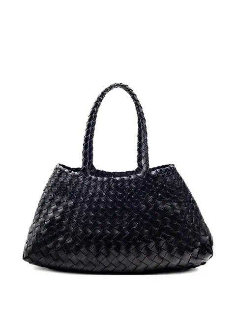 DRAGON DIFFUSION woven leather tote bag