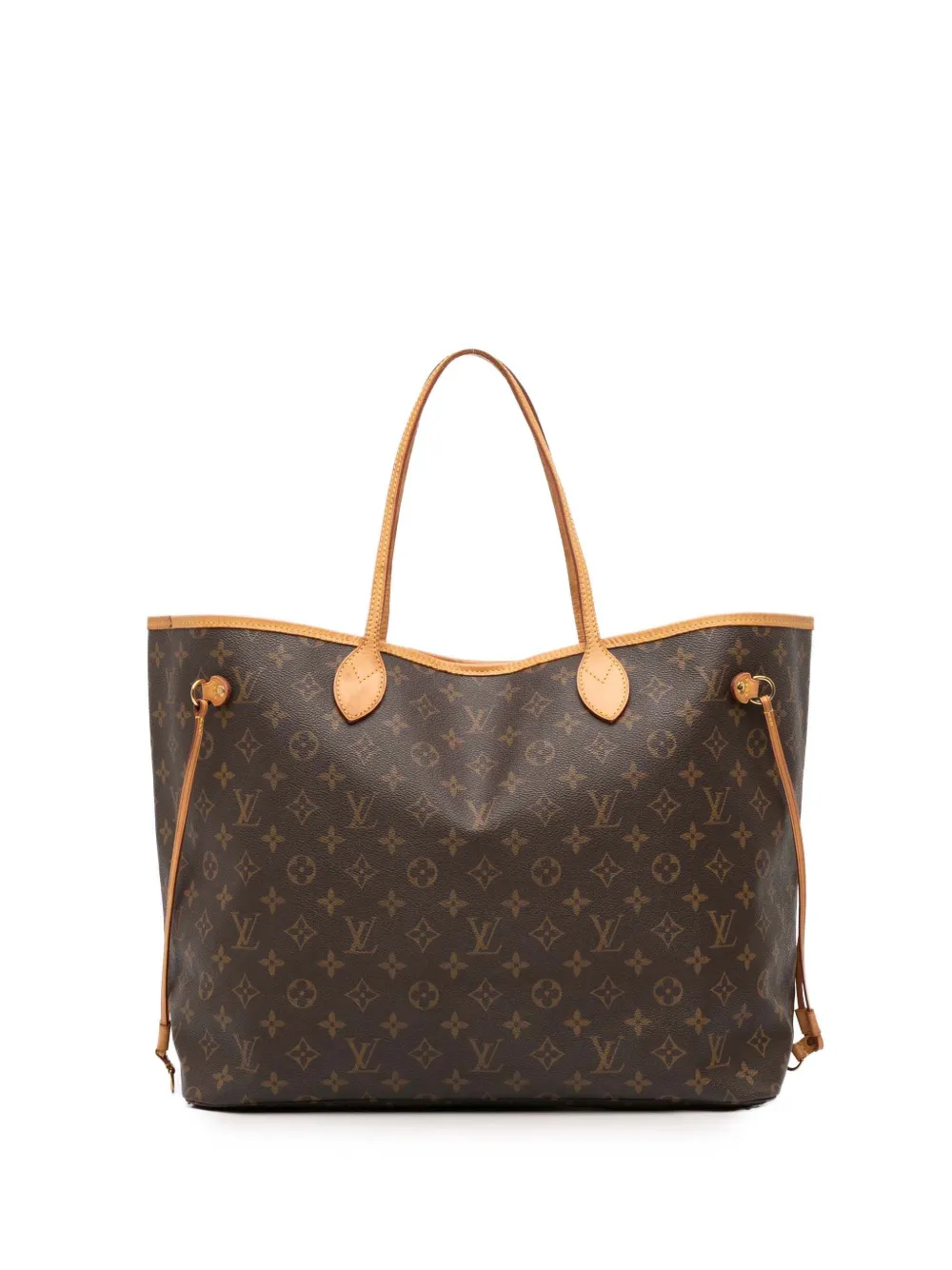 Louis Vuitton Pre-Owned 2009 Monogram Neverfull GM tote bag - ブラウン Louis Vuitton Pre-Owned 2009 Monogram Neverfull GM tote bag - ブラウン