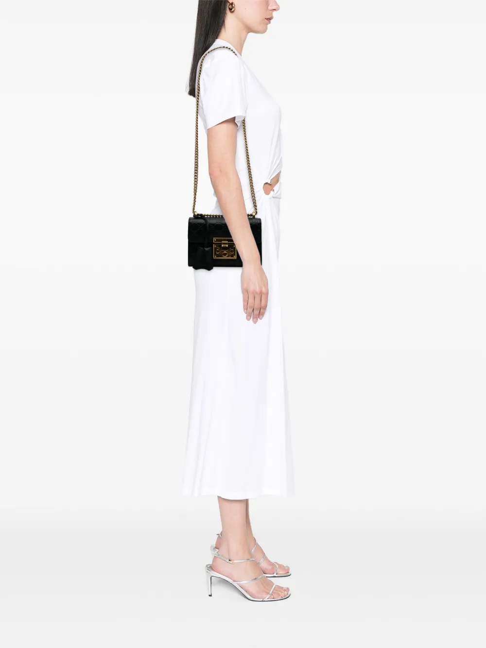 Gucci Pre-Owned 2016-2025 Small Guccissima Padlock crossbody bag | Pre-Owned | Image 2