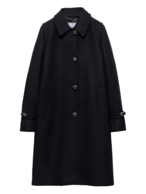 PRADA プラダ チェスターコート PRADA（プラダ）チェスターコート 黒 サイズ:48(L位) メンズ