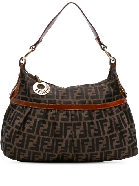 Fendi Pre-Owned 2010-2025 Zucca Canvas Chef shoulder bag