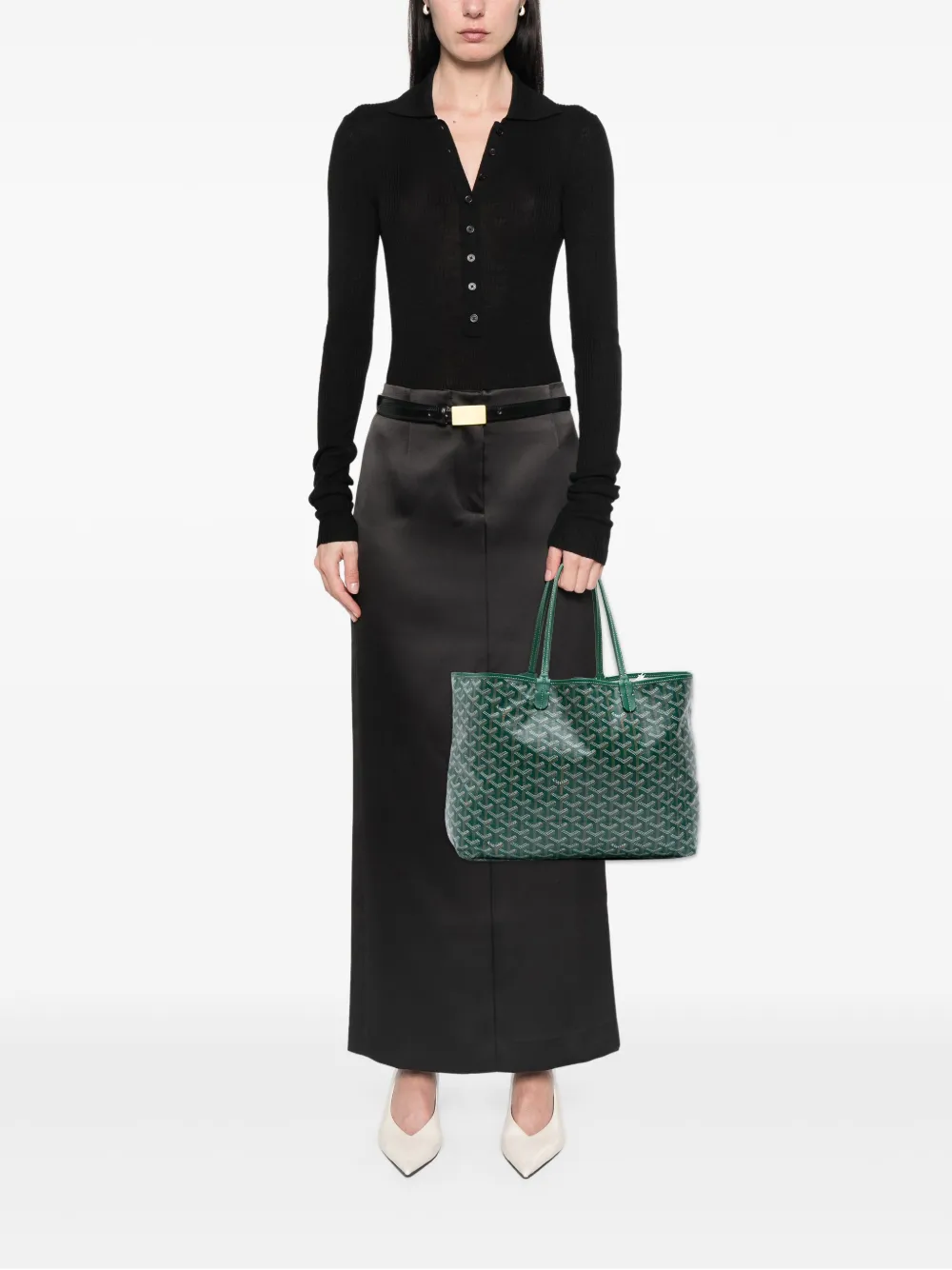 Goyard Pre-Owned 2017 Goyardine Saint Louis PM tote bag | Pre-Owned | Image 2