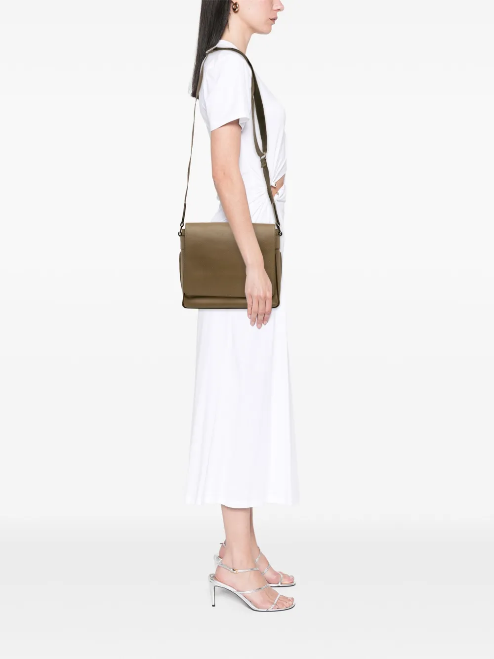 Louis Vuitton Pre-Owned 2013 Taiga Roman PM crossbody bag | Pre-Owned | Image 2