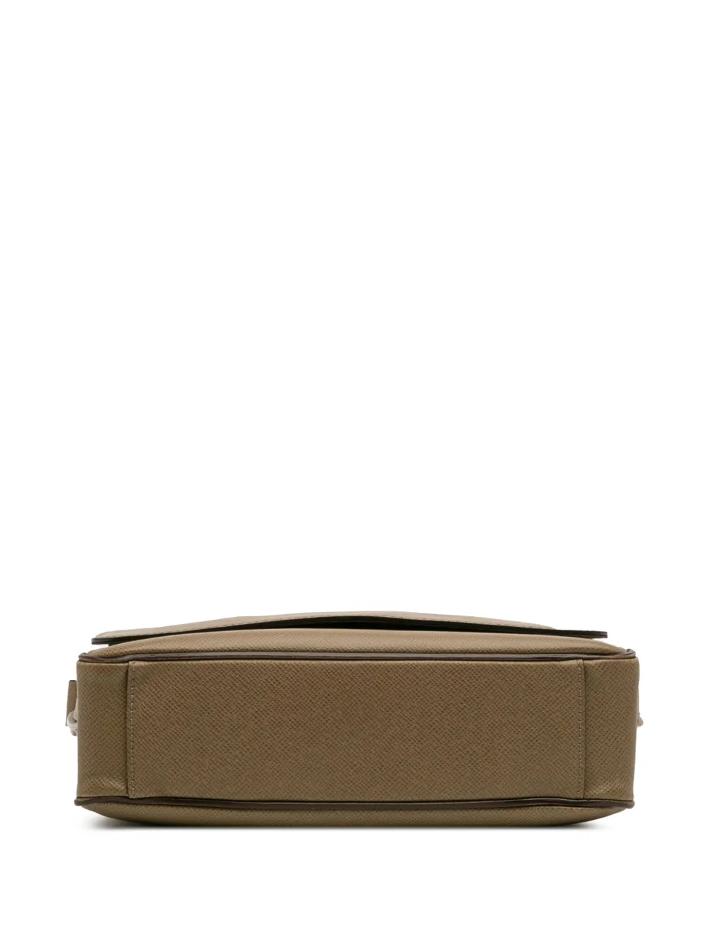 Pre-owned Louis Vuitton 2013 Taiga Roman Pm Crossbody Bag In Brown