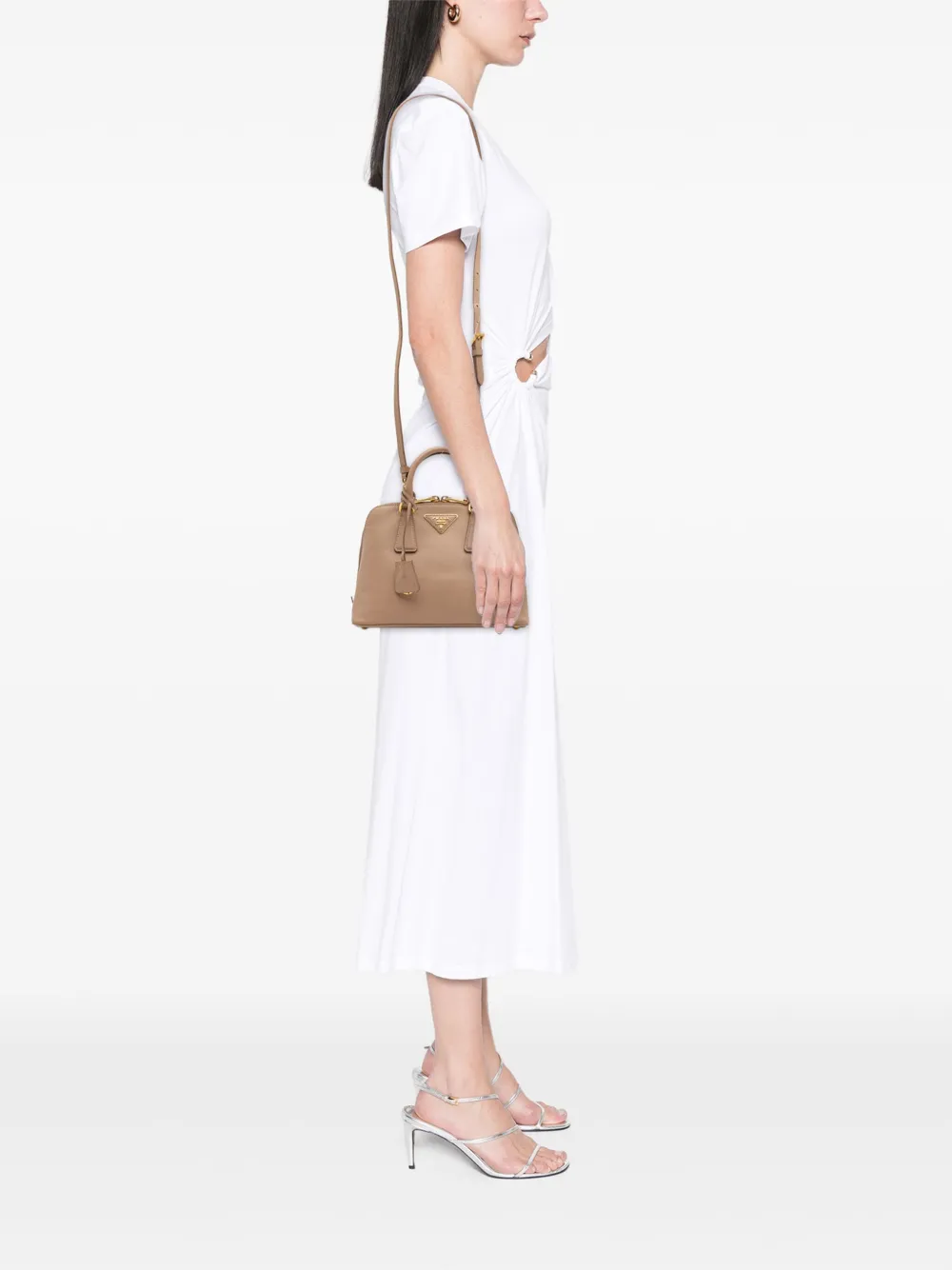 Prada Pre-Owned 2013-2025 Small Saffiano Lux Promenade satchel | Pre-Owned | Image 2