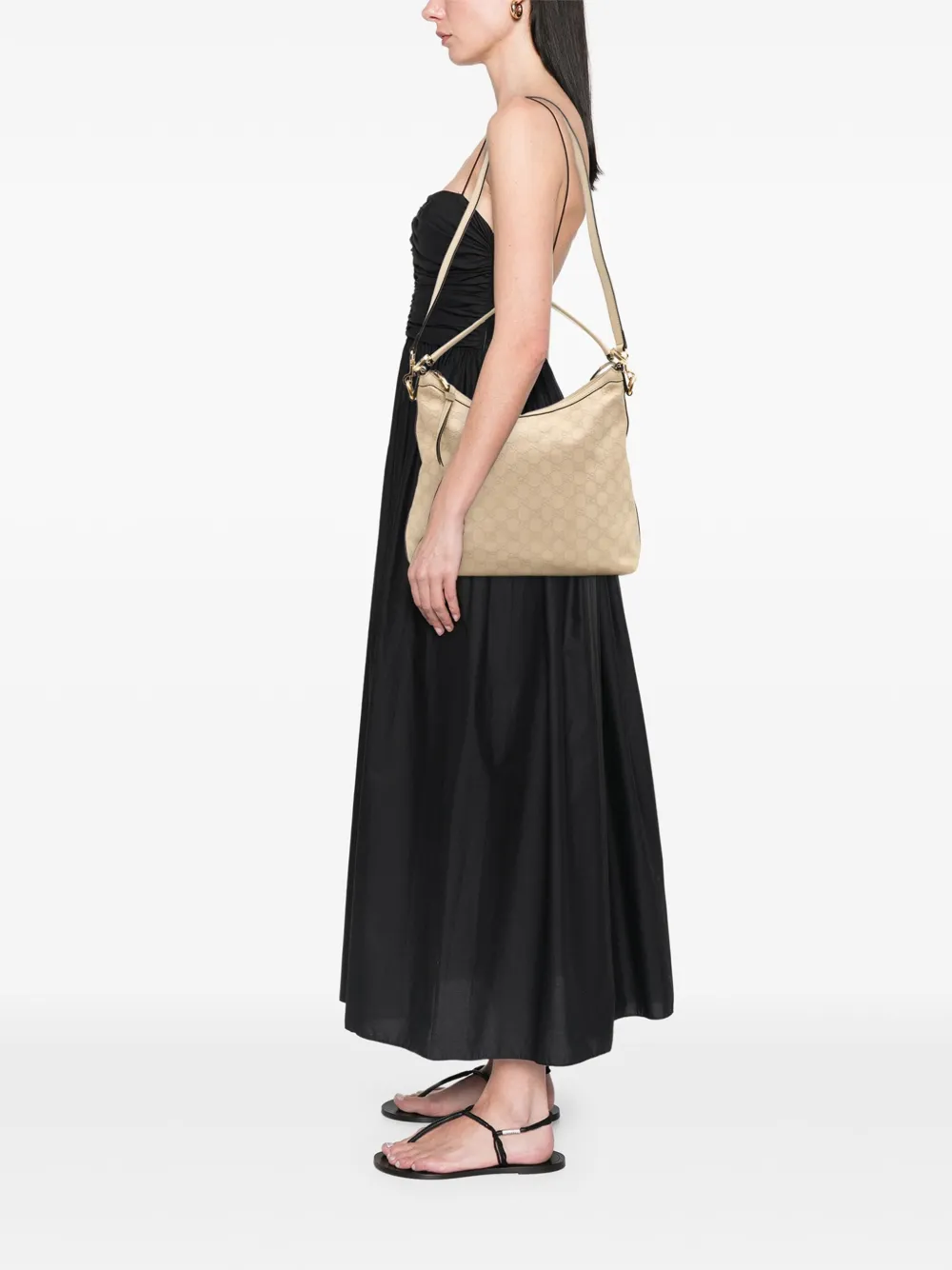 Gucci Pre-Owned 2016-2025 Small Guccissima Miss GG Hobo satchel | Pre-Owned | Image 2