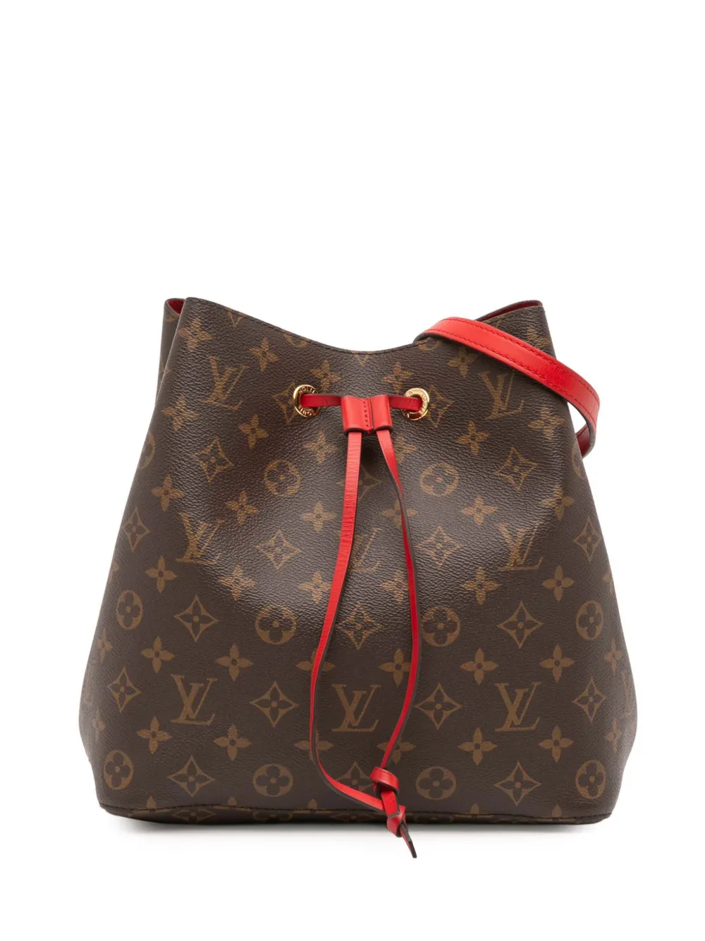 Louis Vuitton Pre-Owned 2015-2025 Monogram Neonoe MM bucket bag - ブラウン Louis Vuitton Pre-Owned 2015-2025 Monogram Neonoe MM bucket bag - ブラウン