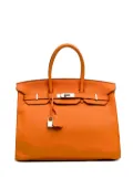 Hermès Pre-Owned 2012 Togo Birkin Retourne 35 handbag - Orange