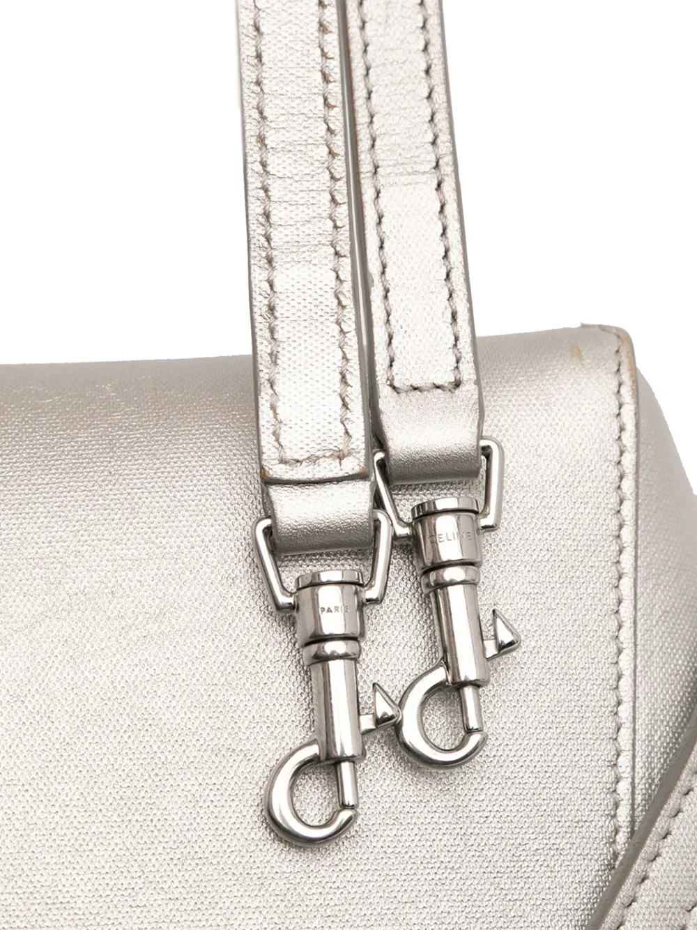 2018 Nano Laminated Calfskin Belt Bag Satchel