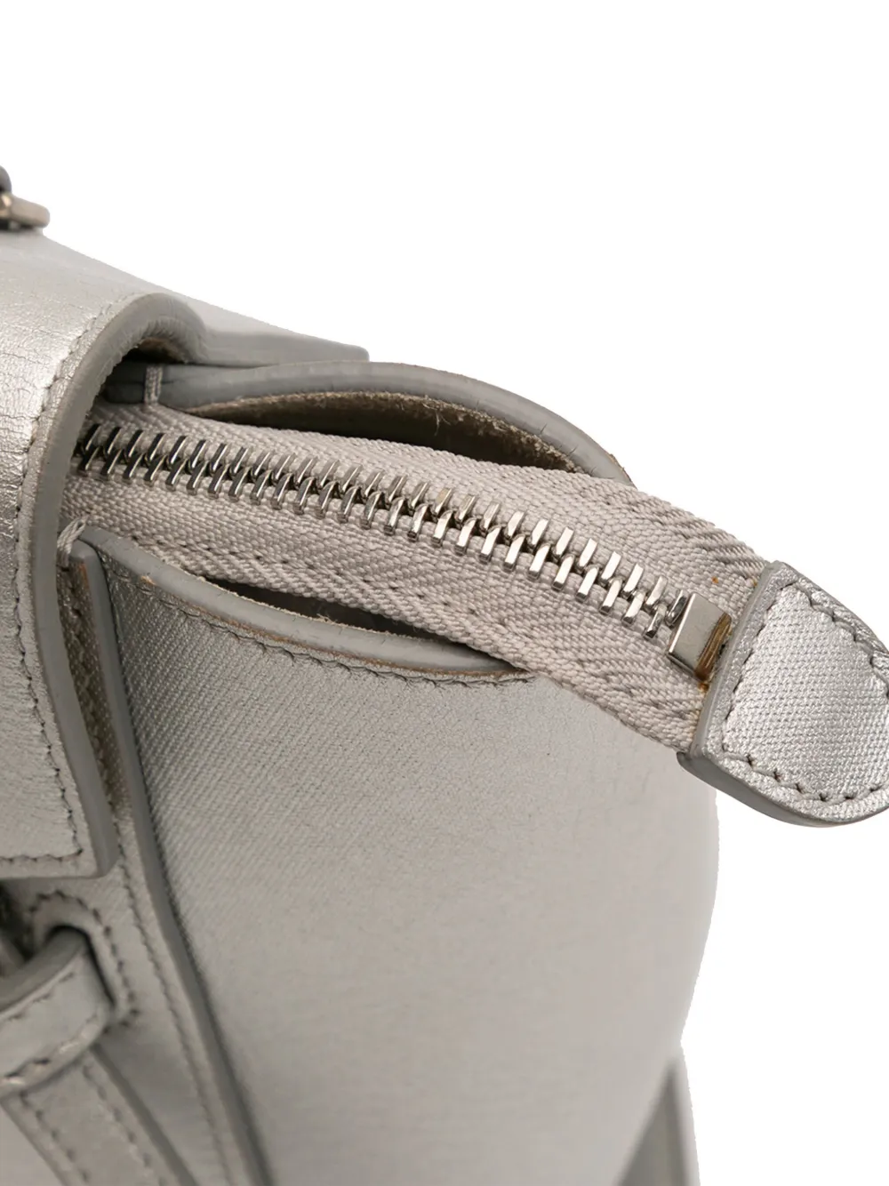 2018 Nano Laminated Calfskin Belt Bag Satchel