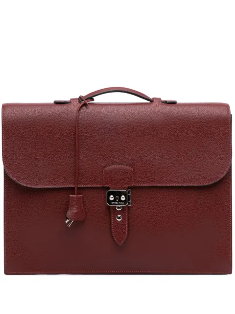 Hermès Pre-Owned 2008 Togo Sac A Depeches 38 business bag