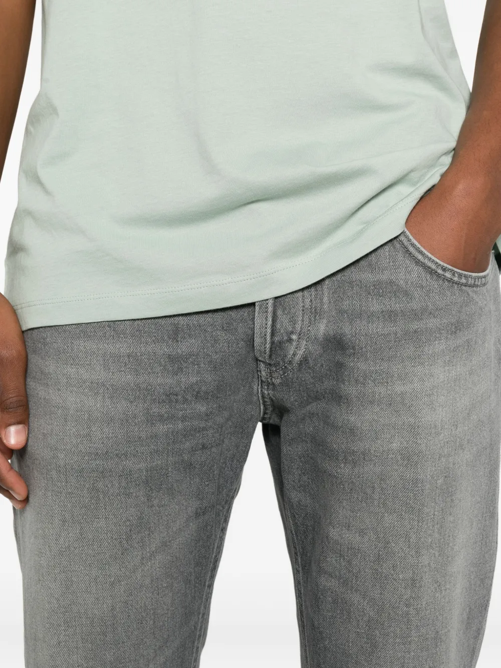 Dondup Mius Jeans In Gray