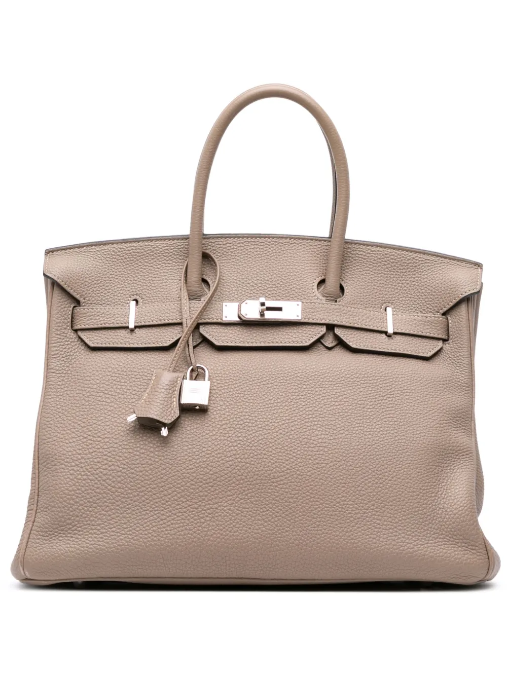 Hermès Pre-Owned 2011 トゴ バーキン ルトゥルネ 35 ハンドバッグ - ブラウン Hermès Pre-Owned 2011 トゴ バーキン ルトゥルネ 35 ハンドバッグ - ブラウン