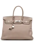 Hermès Pre-Owned 2011 Togo Birkin Retourne 35 handbag - Brown