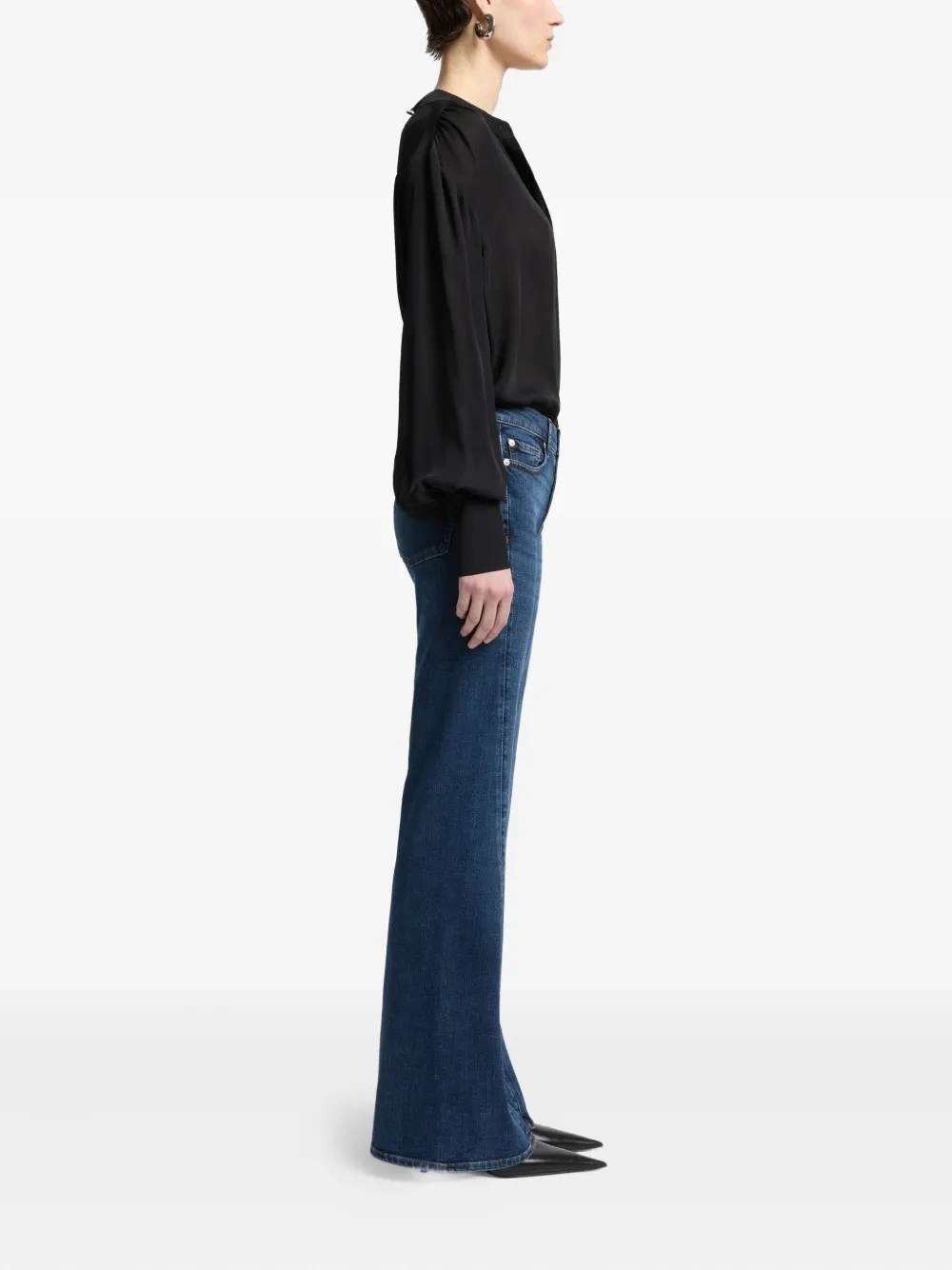 7 For All Mankind Dojo Tailorless flared jeans | Flares & Bell Bottom Jeans | Image 2