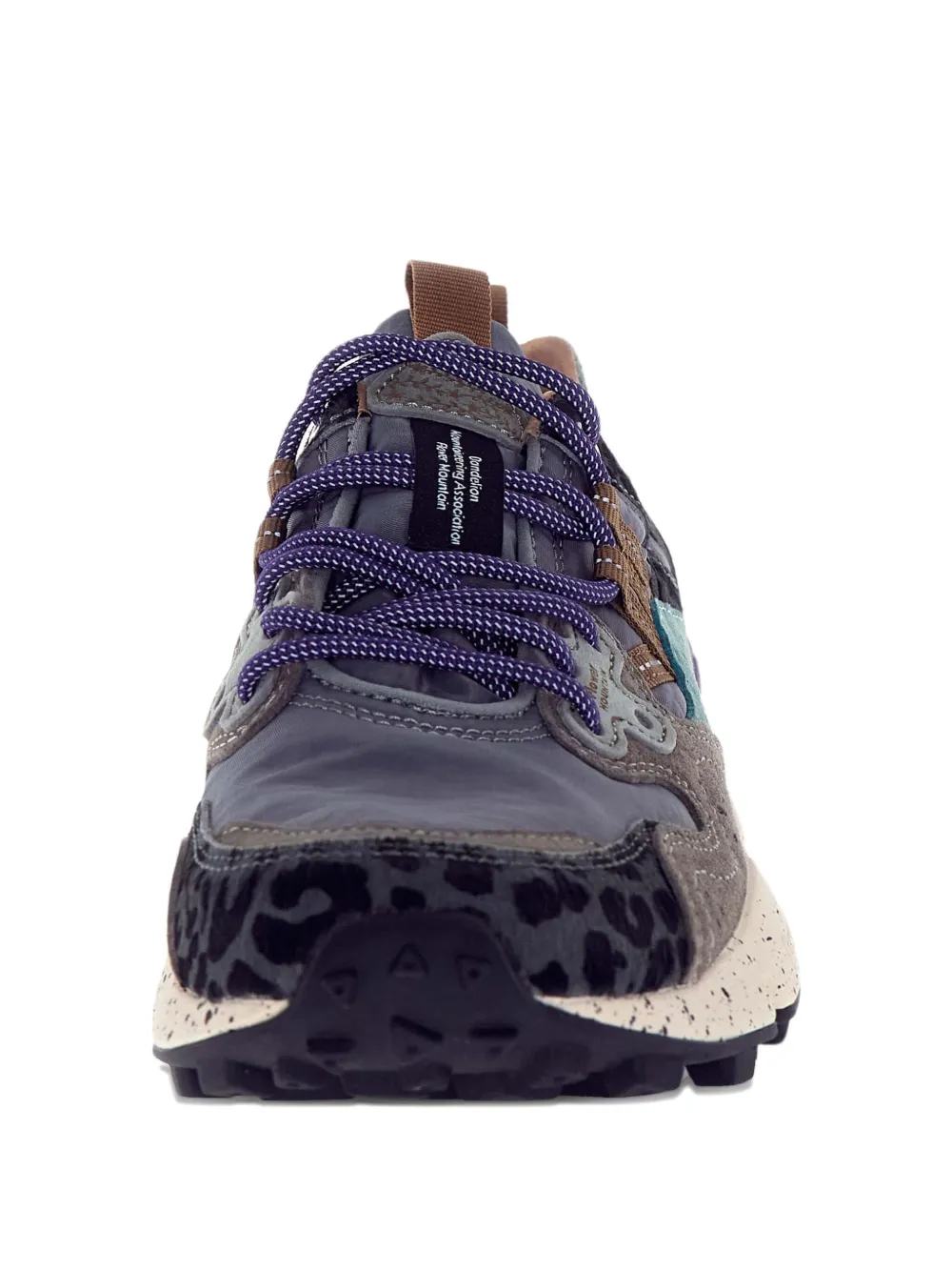 Flower Mountain Yamano 3 Nubuck Leather Sneakers In Multi