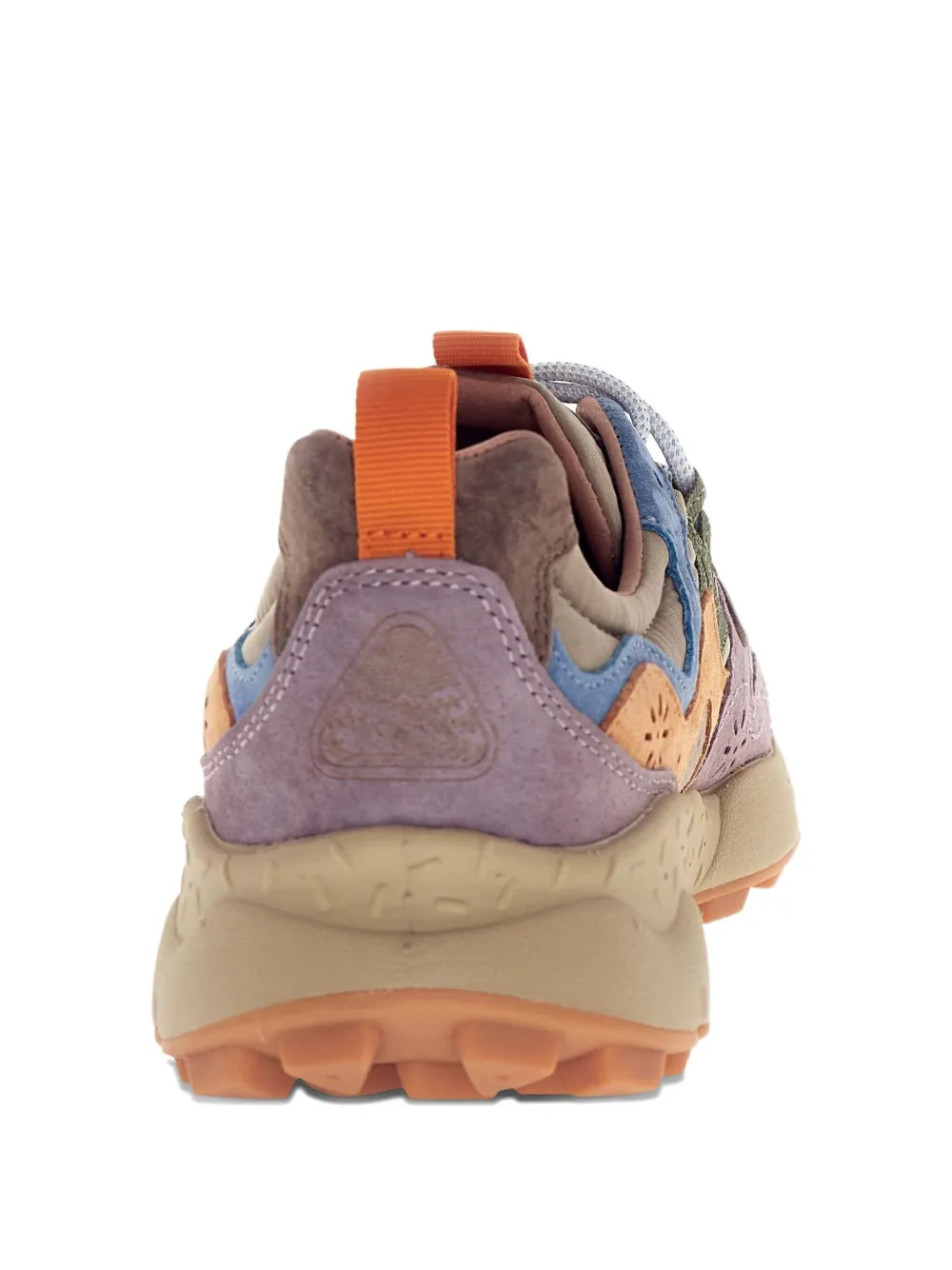 Flower Mountain Yamano 3 Nubuck Leather Panelled Sneakers In Multi
