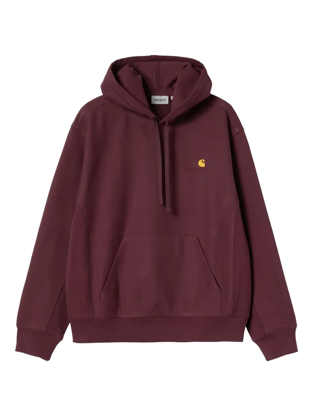 Carhartt WIP American Script hoodie | Red | Image 1