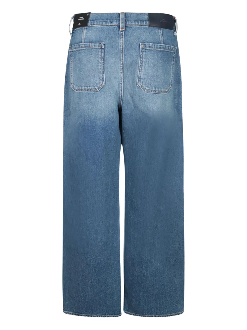 7 For All Mankind Bonnie Trouser Explorer In Blue