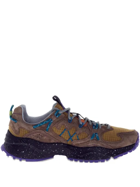 FLOWER MOUNTAIN Yamabushi panelled sneakers