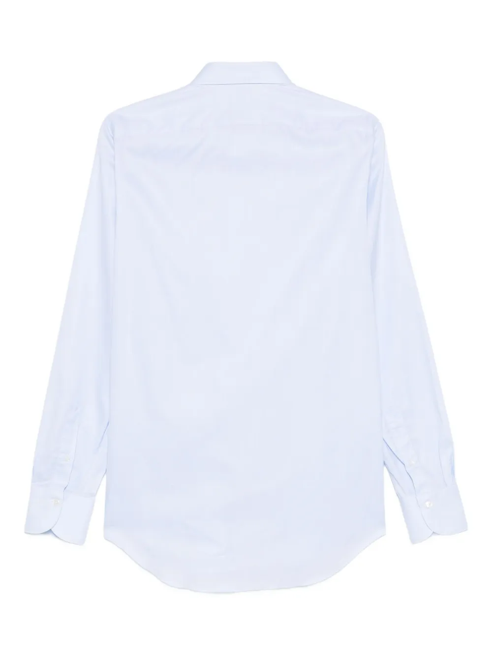 Finamore 1925 Napoli Milano cotton shirt - Blauw