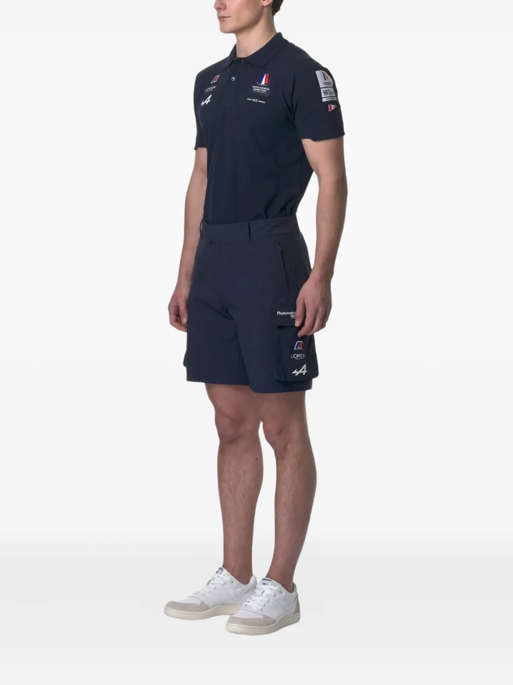 K-way X Orient Express Racing Team Greges Shorts In Blue